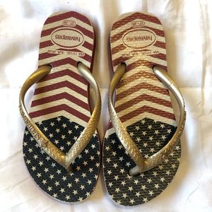 Girls Havianas flip flops